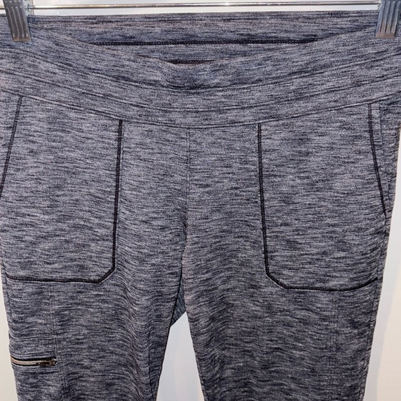 Athleta Metro Spacedye Pull on Jogger Size XS Black Heather - Picture 4 of 11